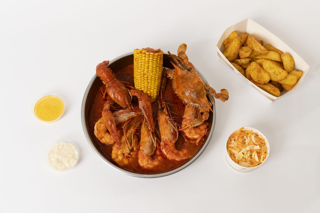 Menu 02 — Crab and Crayfish