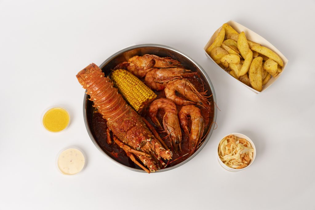 Menu 03 — Langoustine and Shrimp